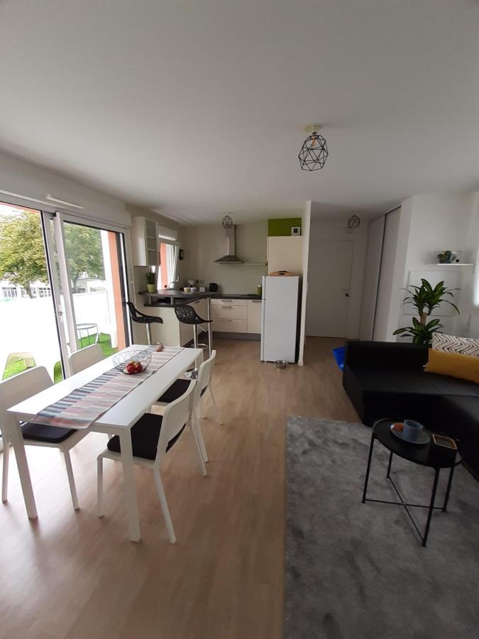 Residence Appart Centre Ville Lorient Calme Garage Zewnętrze zdjęcie